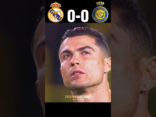 Real Madrid vs Al nassr Friendly Match 2024  imaginary Ronaldo vs Bellingham & Mbappe #football