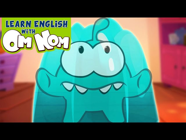 Baby Om Nom is STUCK IN GIANT JELLY SLIME! | Learn Colors Videos for Kids by Om Nom!