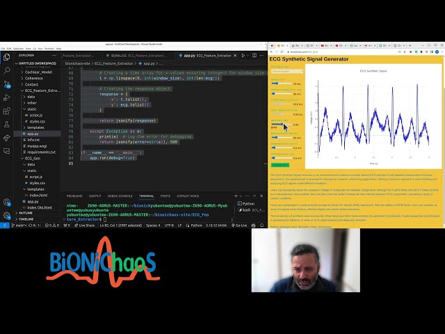 Heart ECG Signal Feature Extraction Tool Development using Neurokit2 Flask Numpy and GPT4