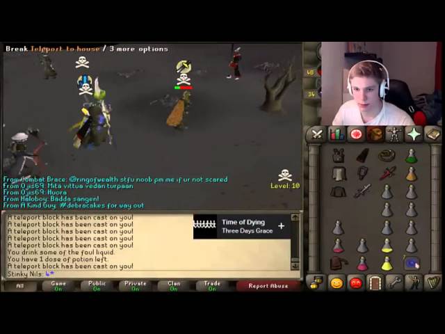 SwedeBadass - SICKEST ESCAPE from team for full bandos + ags + sotd (120m+RISK)