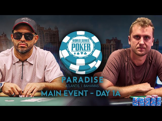 WSOP Paradise Main Event - Day 1A with Sergio Aguero & Ryan Riess [$15M Prize]