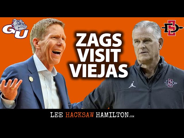 San Diego State Aztecs, Brian Dutcher face Gonzaga, Mark Few at Viejas Arena. Will Miles Byrd play?