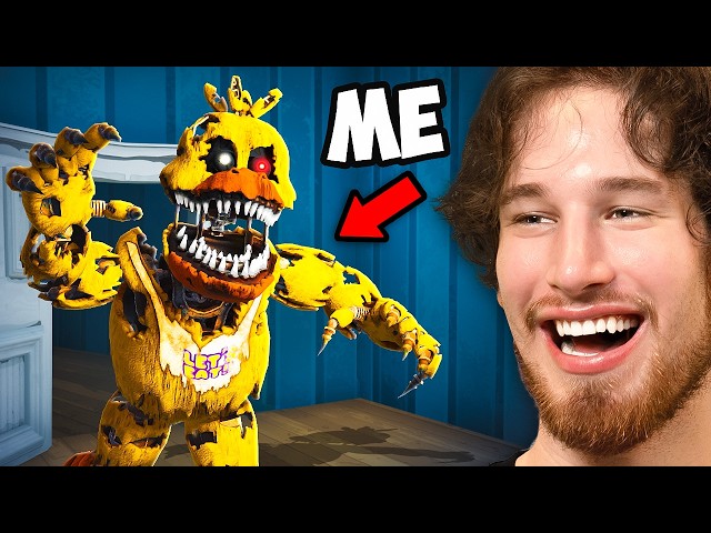 I Became a KILLER Animatronic to HUNT My Friends!