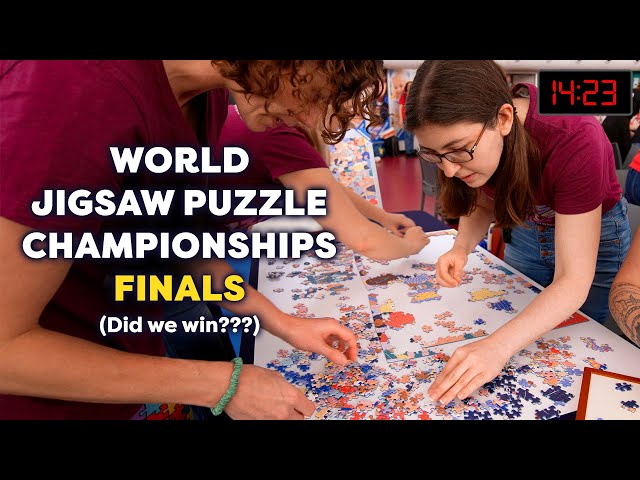 The epic finals of the World Jigsaw Puzzle Championships