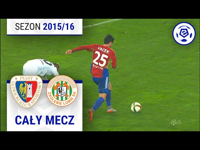 (2/2) Piast Gliwice - Zagłębie Lubin | CAŁY MECZ | Ekstraklasa 2015/16 | 14. Kolejka