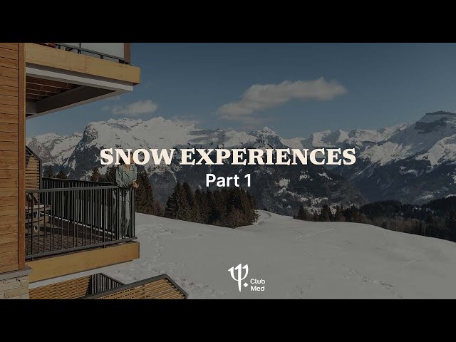 Enjoy a unique snow experience with Club Med (part 1/3) [360°]