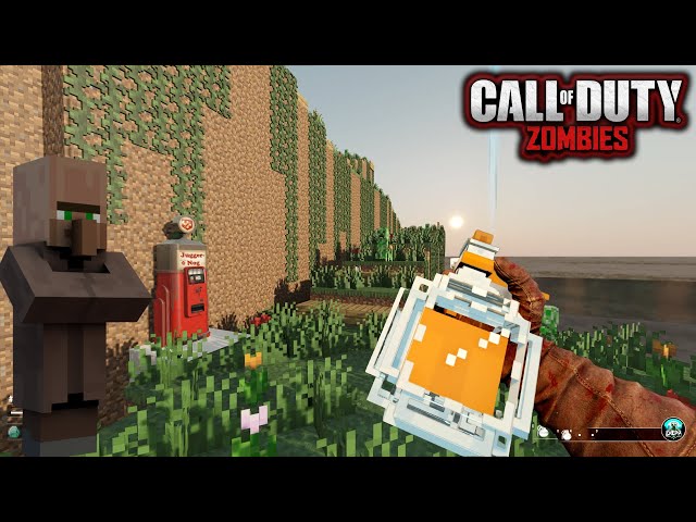 ES UNA LOCURA ESTA NUEVA TORRE CUSTOM ZOMBIES DE MINECRAFT CON PANZERS | BLACK OPS 3 ZOMBIES