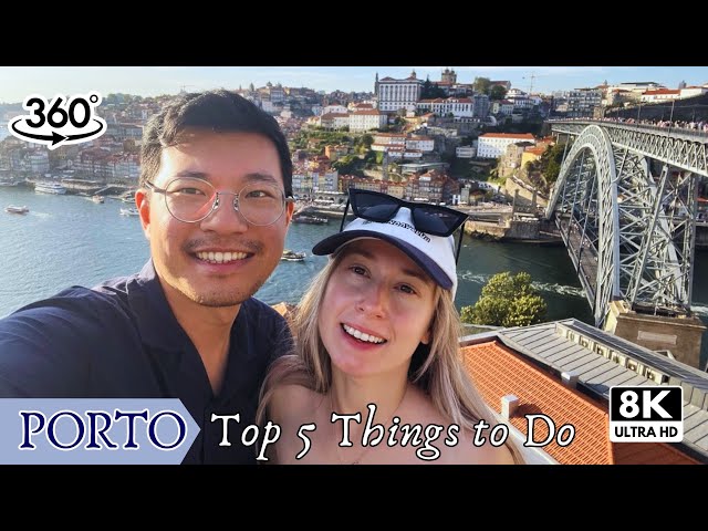 Porto, Portugal 🇵🇹: Top 5 Things to Do in 8K 360