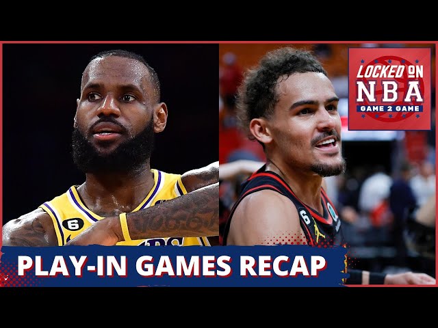 LeBron James and Trae Young Win to Get Out of the Play-In | Game 2 Game: NBA