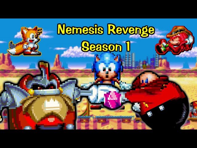 Nemesis Revenge Season 1 : Sonic sprite animation