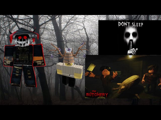 Trying out Roblox creepy games!