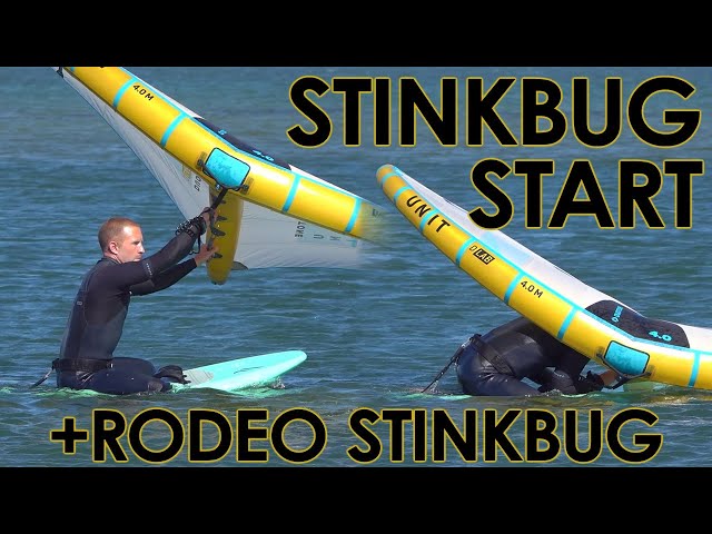 Stinkbug Start & Rodeo Stinkbug - to wingfoil on lower-volume boards, or in more choppy conditions.