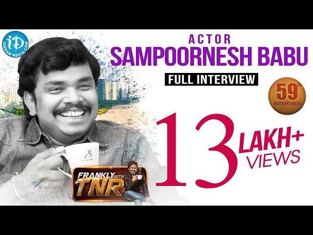 Kobbari Matta Hero Sampoornesh Babu Exclusive Interview||Frankly With TNR #59 || Talking Movies #369