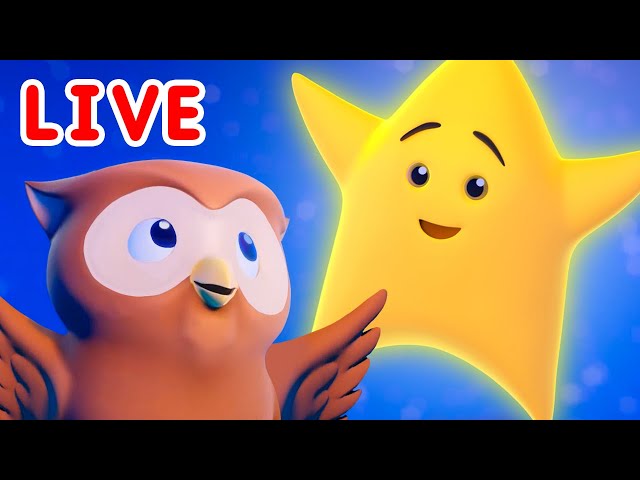 🔴 Super Simple Songs Bedtime Livestream 🌟🦉💤 | Kids Nap Songs | Super Simple Songs