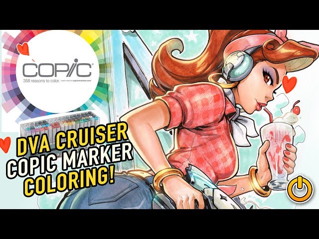 How to COPIC MARKERS?  A Coloring Tutorial