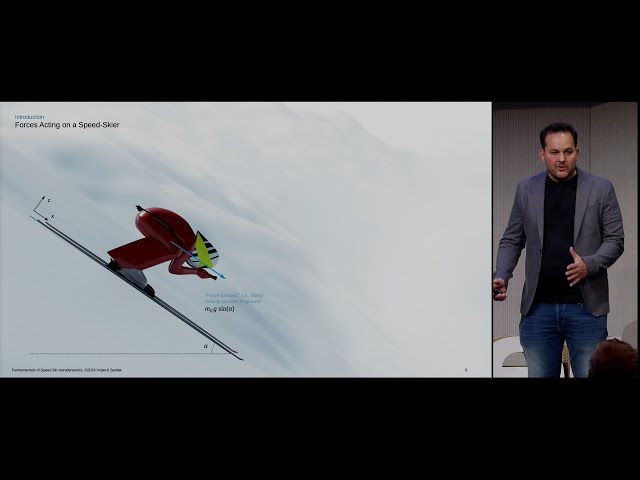 Improving Speed-Ski Aerodynamics in CFD with SubD Character Rigging — Blender Conference 2024