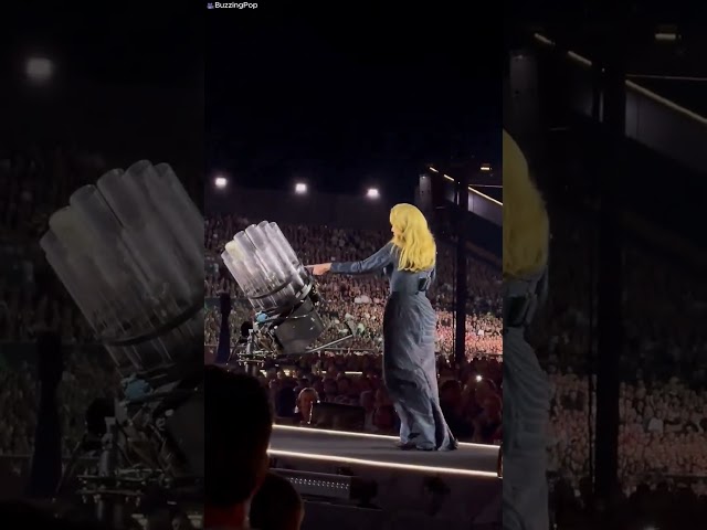 Adele's Hilarious T-Shirt Gun Moment in Munich! 😂 #adele