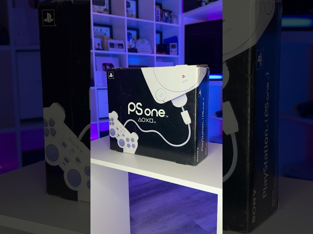 Unpacking the Sony PS One 📦 #asmr #gaming #sony #playstation #ps1 #psone #retrogaming