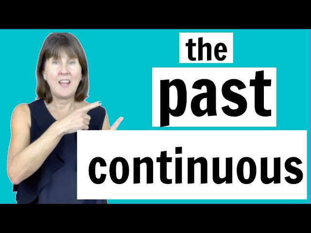 The Past Continuous tense (Past Progressive) | English grammar lesson