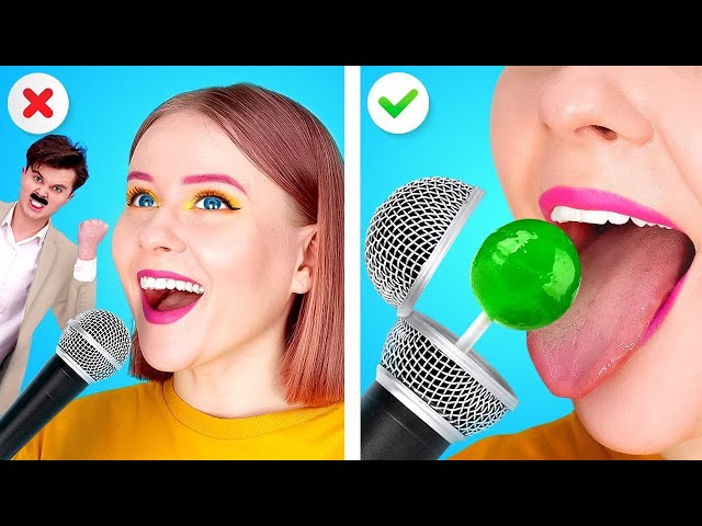 SNEAK CANDIES INTO CLUB ✨ School DIY,  Pranks and Tricks! Secret Snacks and DIY by 123 GO SCHOOL