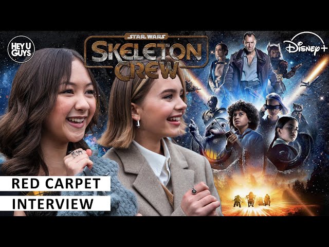 Star Wars Skeleton Crew | Kyriana Kratter & Ryan Kiera Armstrong on their fun Star Wars adventure