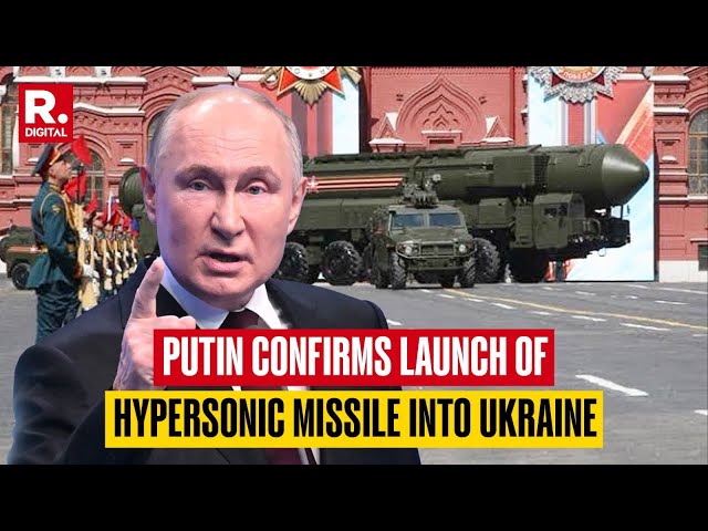 Putin Touts Russia’s New Hypersonic Missile, Warns West For Supporting Ukraine With Weapons