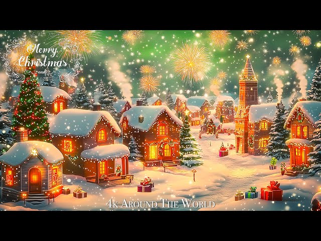 Relaxing Christmas Ambience 🎅 Instrumental Christmas Background Music 🎁 Christmas Carol Music 2025