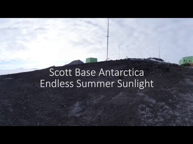 Antarctica 24-hour Sunlight Timelapse VR