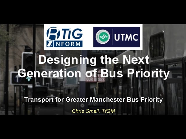 Designing the Next Generation of Bus Priority - Transport for Greater Manchester - 19 September 2023