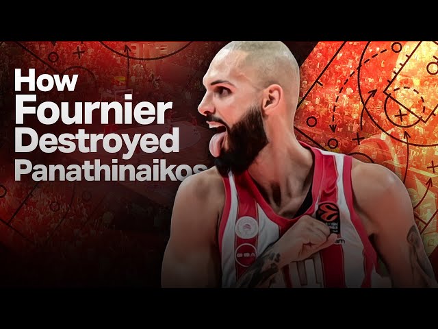 Evan Fournier's BEST EuroLeague game yet vs Panathinaikos