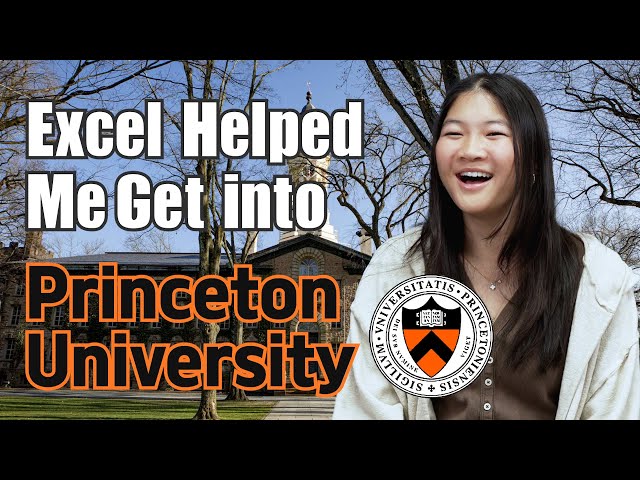 Excel Academy helped me get into Princeton University | Class of 2028