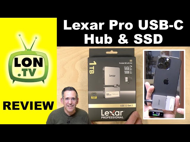 The Lexar Professional Go USB-C Hub & SSD Solved My Smartphone Production Problems - Full Review