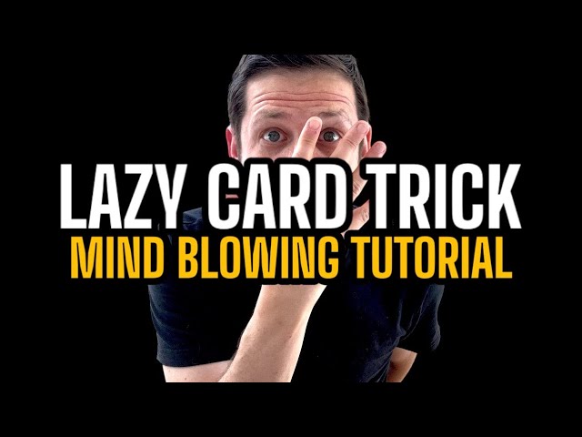 Ep 3 - LAZY MANS CARD TRICK - Nobody Will Ever Figure This Out - TUTORIAL (Episode 3)