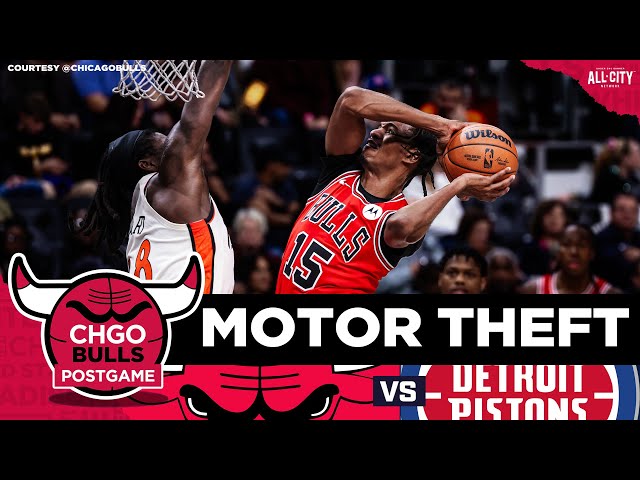 Zach LaVine EXPLODES in fourth quarter as Chicago Bulls beat Pistons | CHGO Bulls Podcast