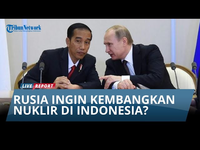 KETEMU JOKOWI, PUTIN BAHAS Ide Pengembangan Nuklir di Indonesia