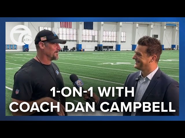 Interview: Dan Campbell welcomes big expectations for Lions in 2023, how family keeps him humble