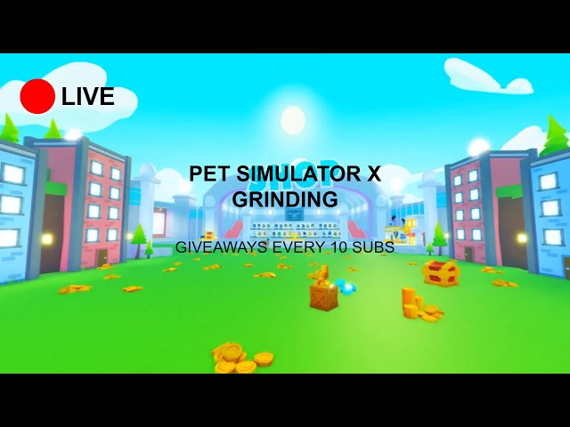 Roblox Pet Simulator X Lucky Coin Grinding