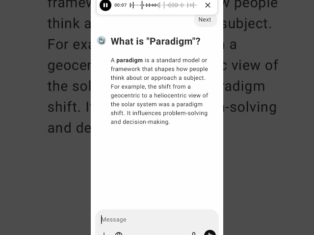 What is "Paradigm"?