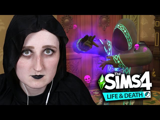 lilgrimsie plays The Sims 4: Life & Death (Streamed 10/31/24)