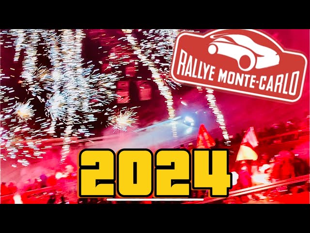 WRC - Rally MonteCarlo 2024 | Night Stage SHOW! | Your Rally