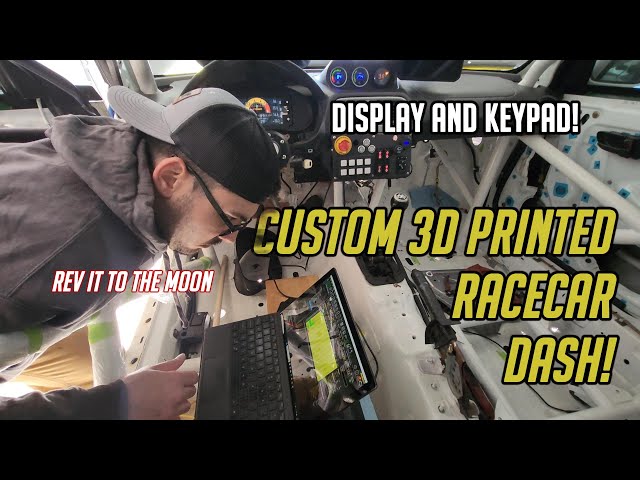 3D Printing a Custom Haltech Dash and Switch Panel! | Widebody WRX Wagon Racecar Part 26