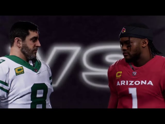 Madden NFL 25 - New York Jets (6-3) Vs Arizona Cardinals (1-8) Simulation PS5 Gameplay Week 10