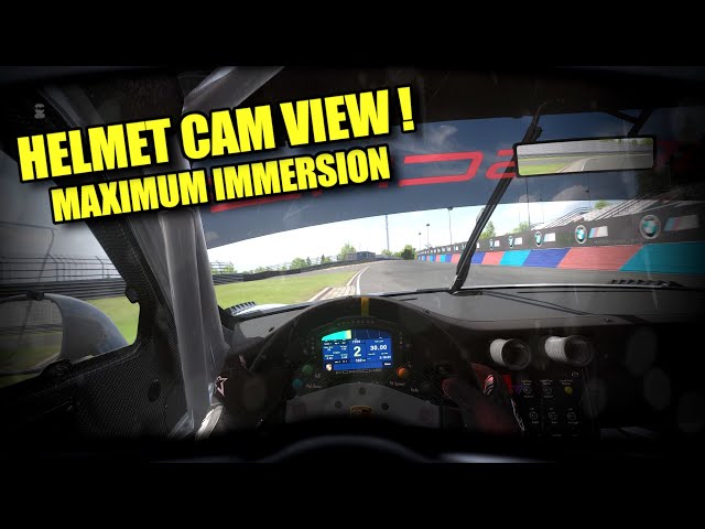 Assetto Corsa: Visor XForce - Helmet Cam view TUTORIAL for Maximum Immersion