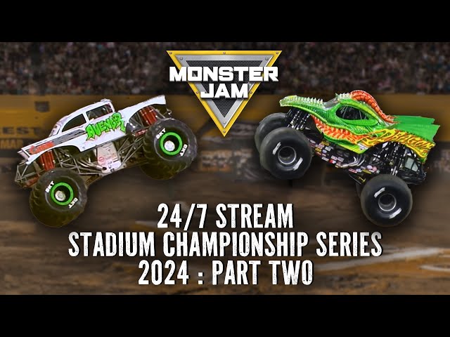 🔴 24/7 STREAM: 2024 Stadium Championship Series (Part 2) | Monster Jam