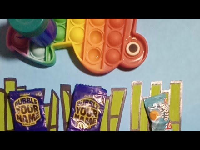 Asmr and fun with candies.