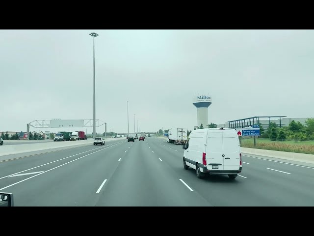 4K drive in TORONTO ONTARIO CANADA 🍁. VAUGHAN - GUELPH