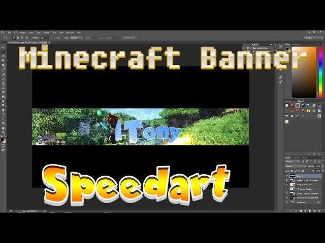 Youtube Banner Speedart - ItonyGaming