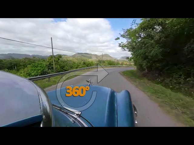 ⛽ Cruising through Cuba | 360° Havana Driving