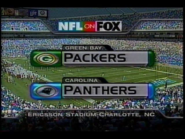 NFL on FOX - 1998 Week 4 Packers vs Panthers