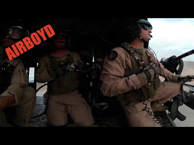 Marine Helo Live Fire Exercise - 360 Video